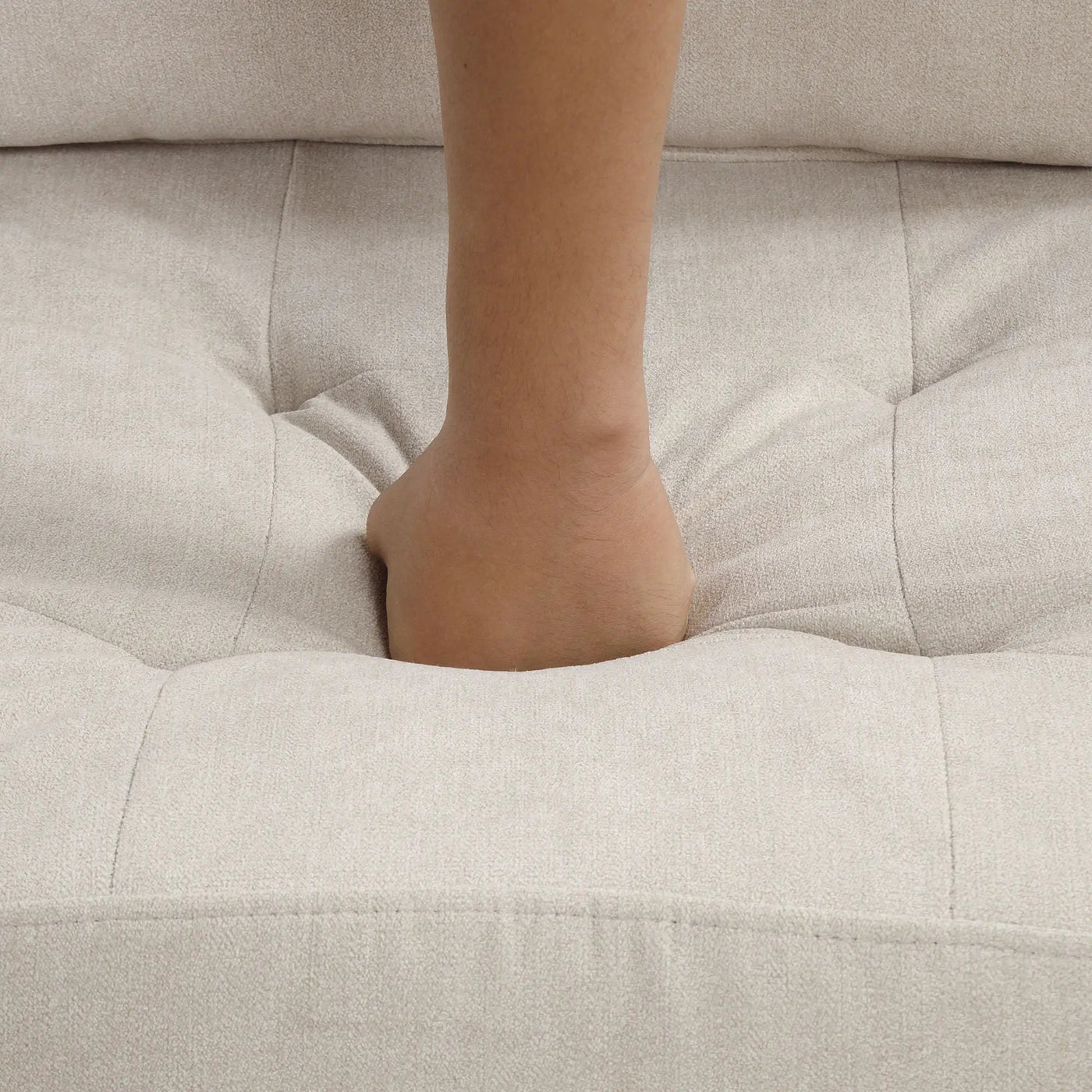 Oversized Sectional Sofa U-Shaped Sofa Couch Pull-Out Sofa Bed With Two Throw Pillows For Living Room by HouseOfZazla