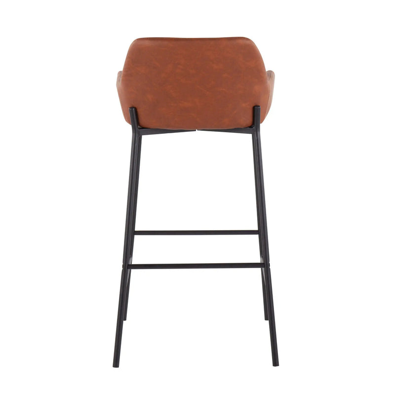 Daniella - Industrial Fixed Height Bar Stool (Set of 2) by Unique Piece Furniture