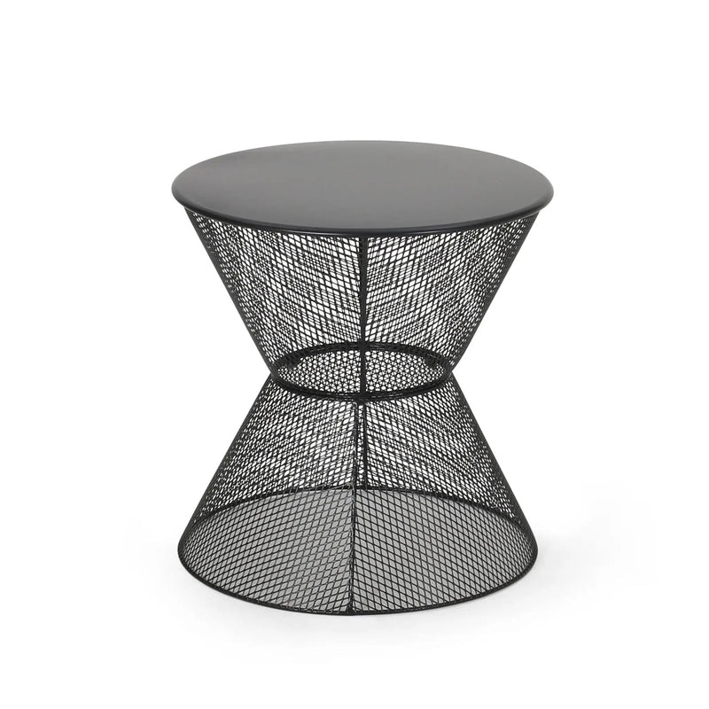 Nevada Contemporary Side Table With Design by HouseOfZazla
