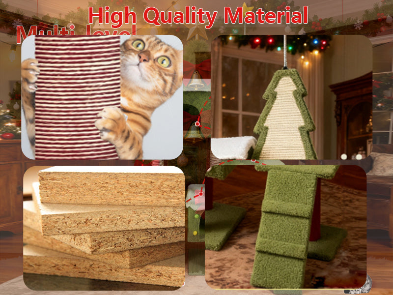 CY14 Christmas Cat Tree, photo 9 of 10