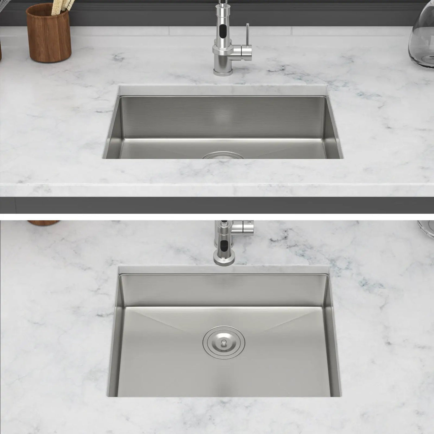 Undermount Sink Low Depth Single Bowl by HouseOfZazla