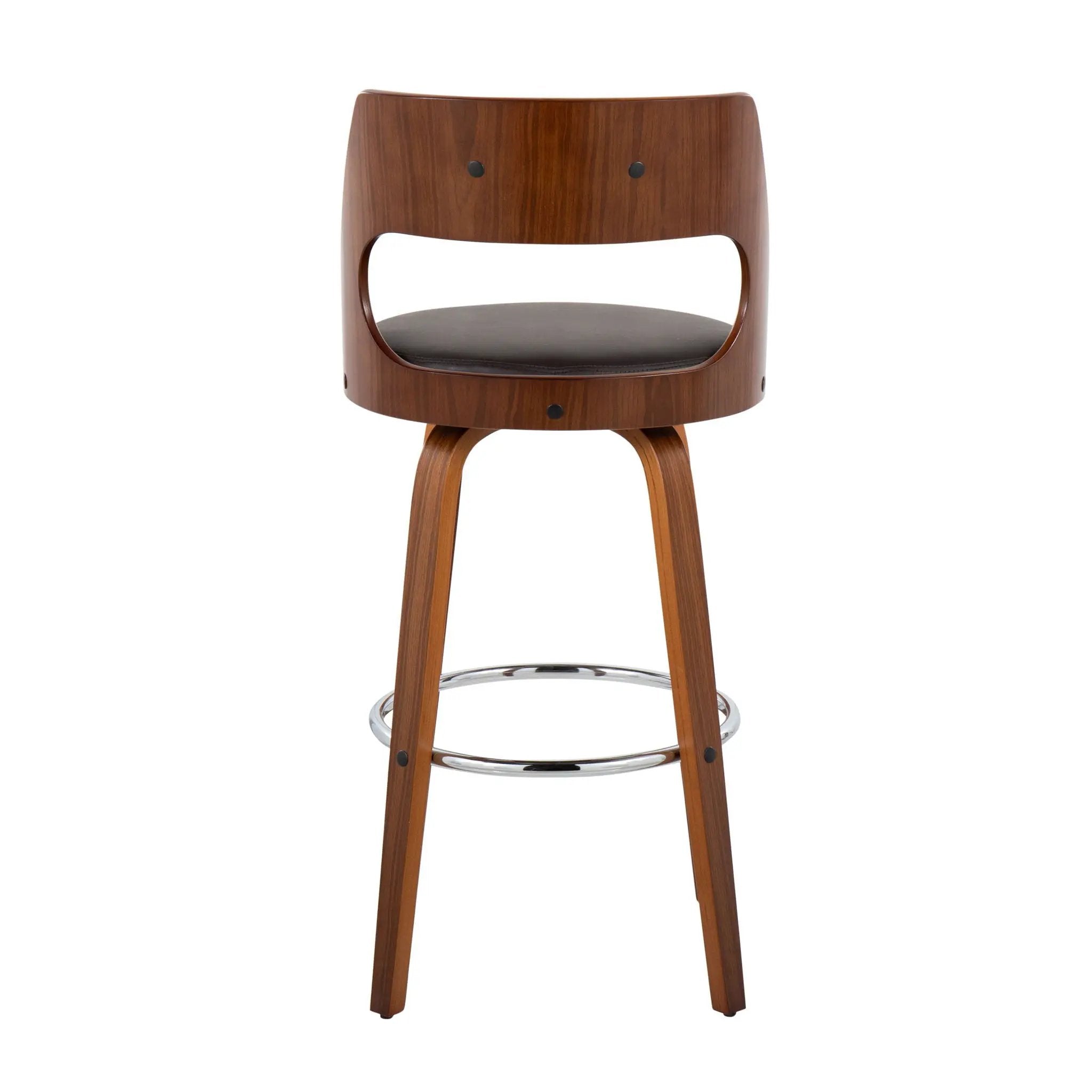 Cecina - Mid-Century Modern Barstool With Swivel (Set of 2) by Unique Piece Furniture