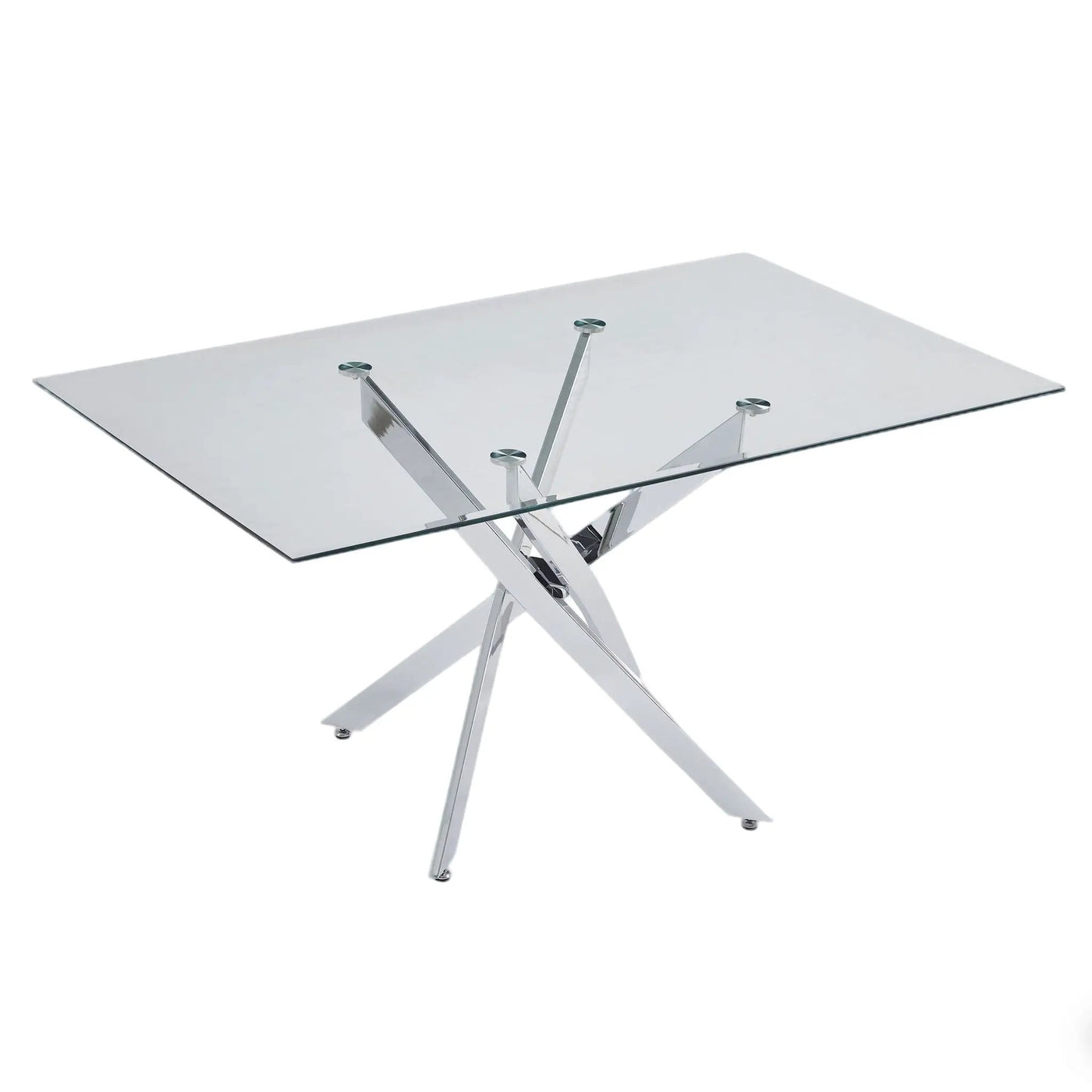 Modern Rectangular Table For Dining Room by HouseOfZazla