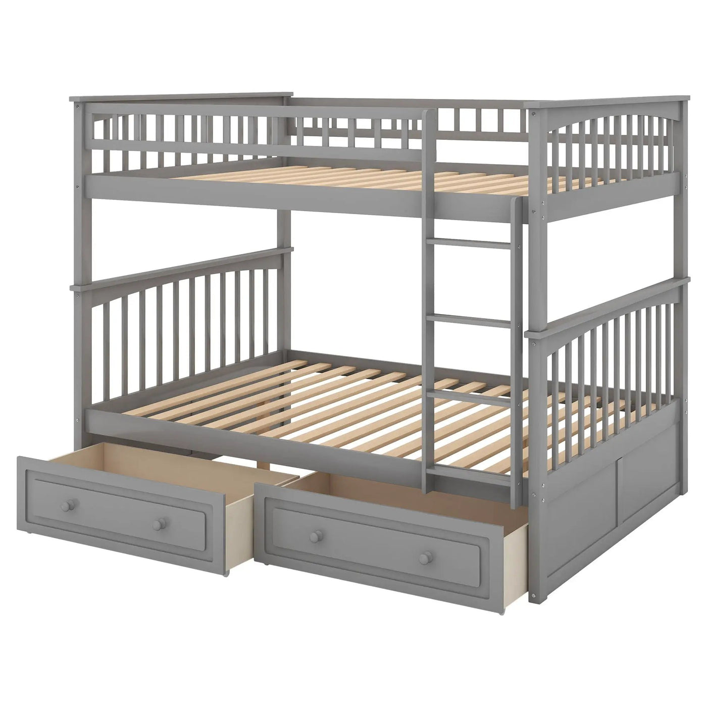 Bunk Bed With Drawers, Convertible Design by HouseOfZazla
