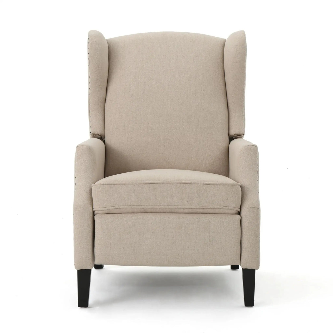 Westeros Wing Back Fabric Upholstered Recliner by Unique Piece Furniture
