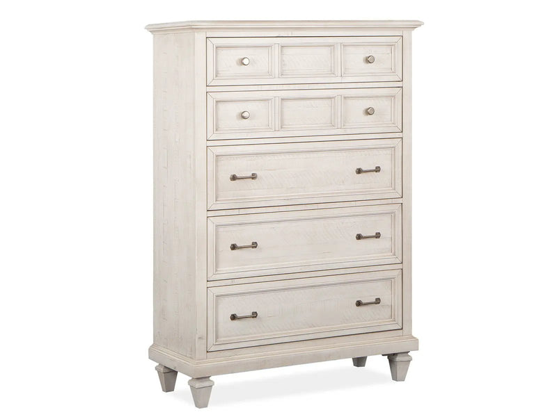 Newport - Drawer Chest - Alabaster by Unique Piece Furniture
