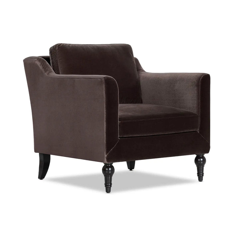 Josephine 33" Upholstered Accent Chair, Deep by HouseOfZazla
