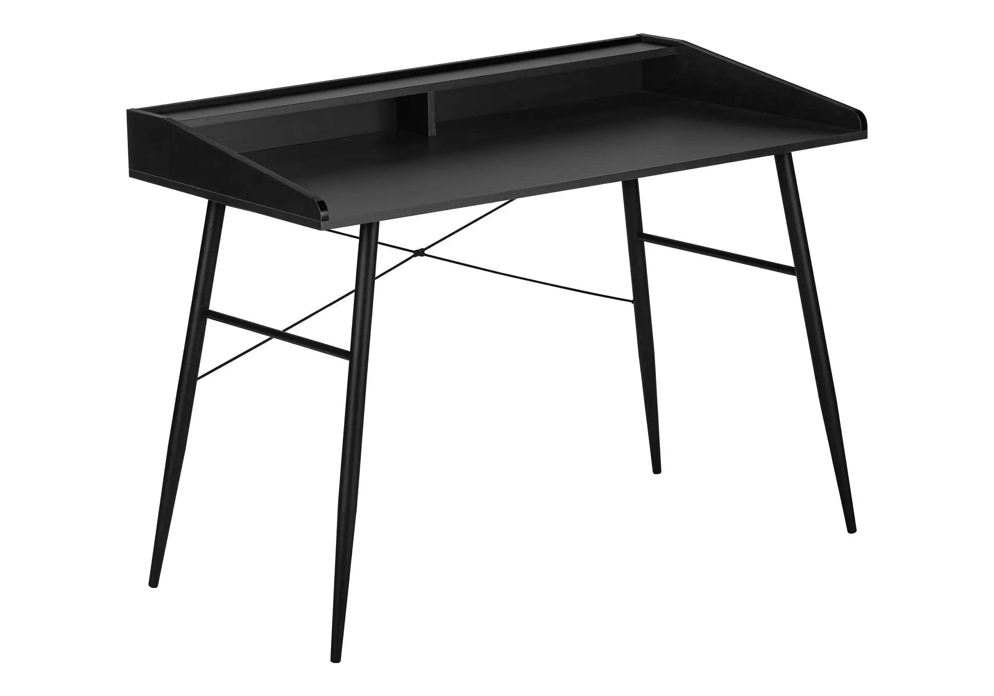 Computer Desk For Home Office, Sturdy Construction, Storage Shelves by Unique Piece Furniture
