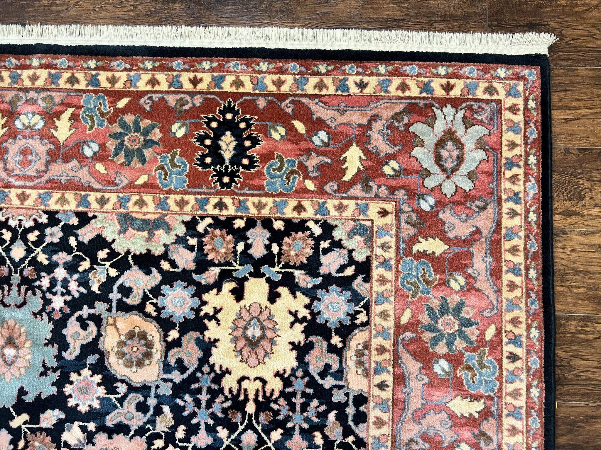 Karastan Rug 8 x 11.7, Karastan Williamsburg Kurdish Pattern 559, Wool Pile Vintage Karastan Carpet, Discontinued, Room SIzed Area Rug by Jewel Rugs