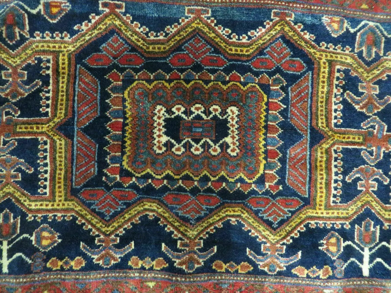 3' X 4.5' Antique Handmade Turkish Tribal Wool Rug Double Saddle Bag Nice by Jewel Rugs