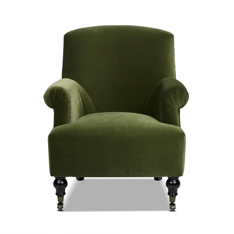 Eloise - Design Pleated Sock Arm Accent Armchair by HouseOfZazla