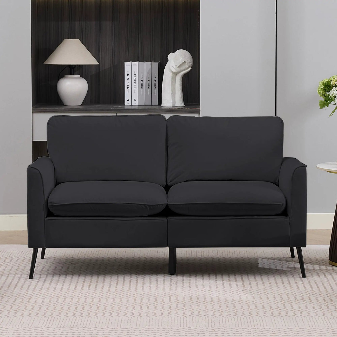 Upholstered Loveseat, For Living Room by HouseOfZazla