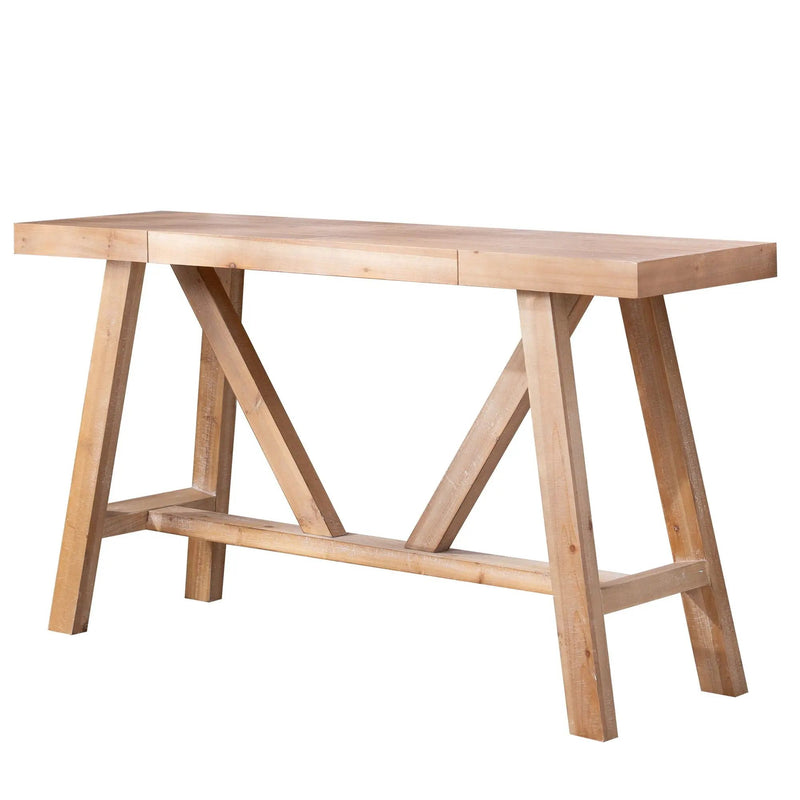 A-Frame Console Table - Natural
