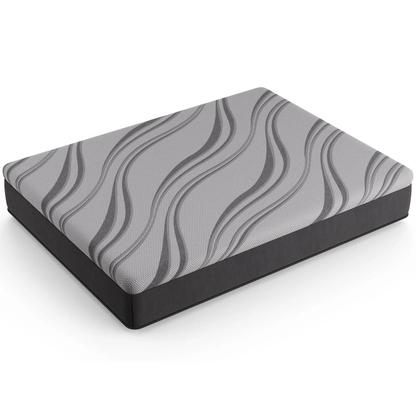 Bib Nl - 12" Pro Gel Hybrid Medium Mattress by HouseOfZazla