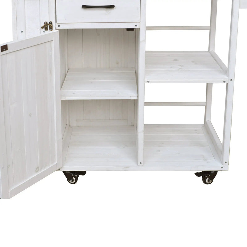 Outdoor Kitchen Island Fir Wood Prep Station by HouseOfZazla