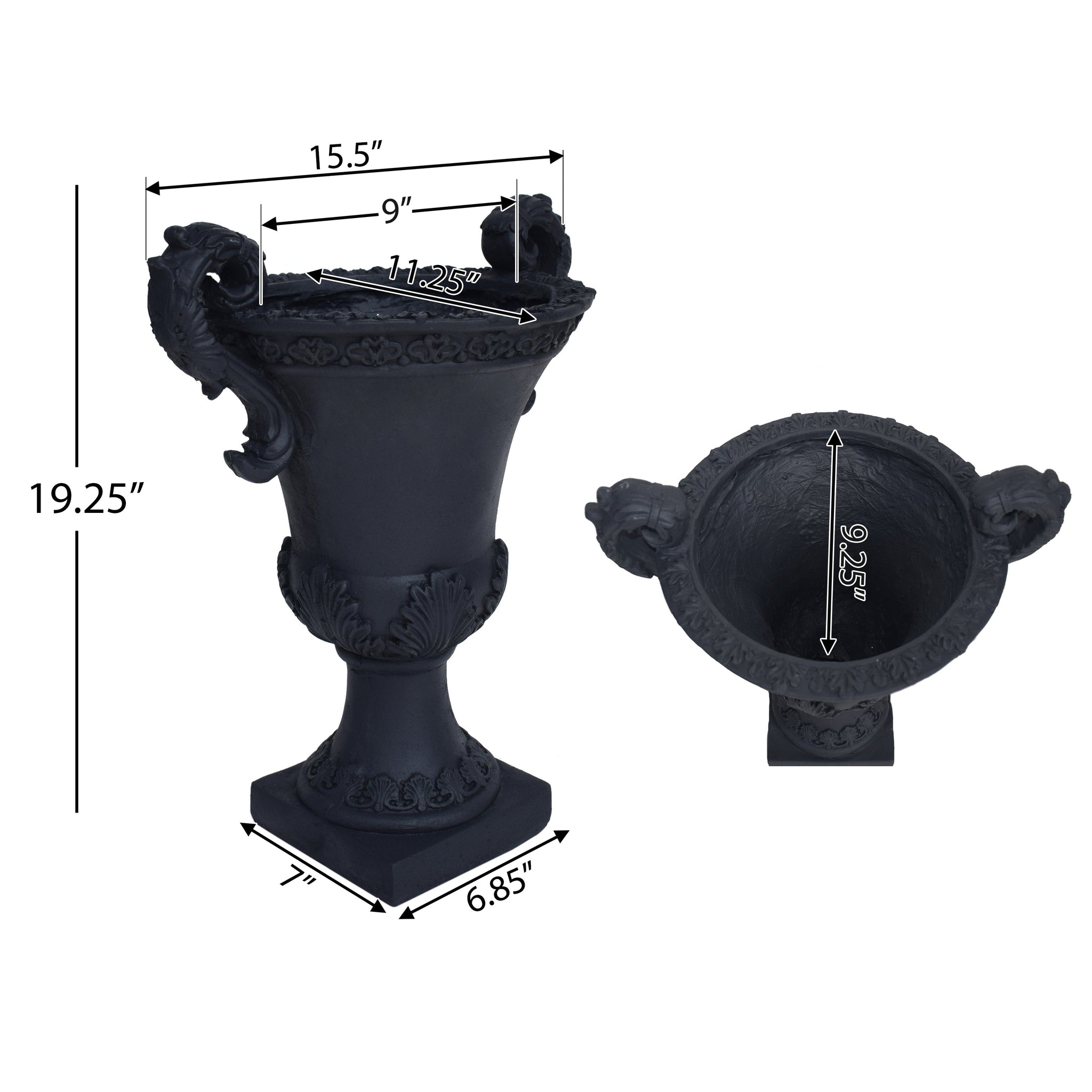 Delphine Urn Planter by HouseOfZazla