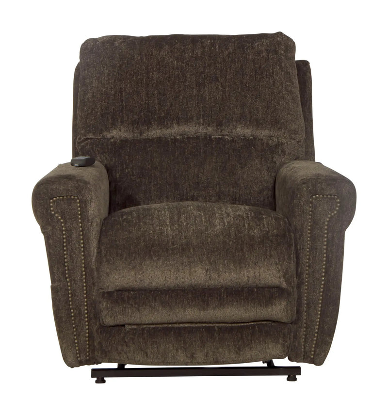 Warner - Power Headrest With Lumbar Power Lay Flat Recliner by Unique Piece Furniture