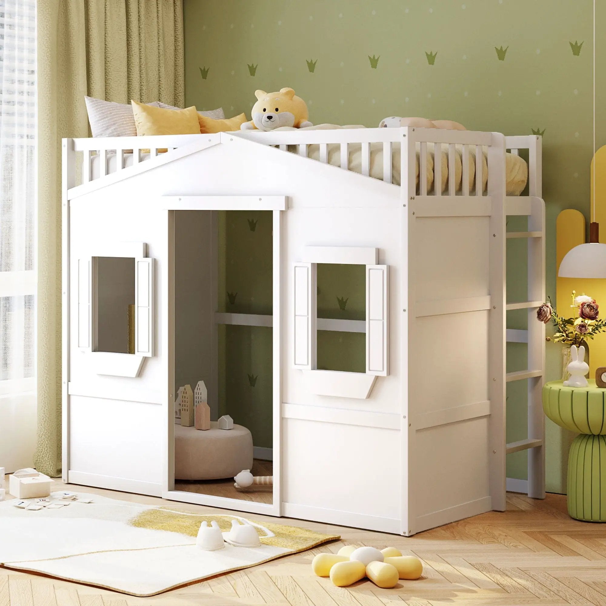 House Loft Bed With Ladder by Unique Piece Furniture