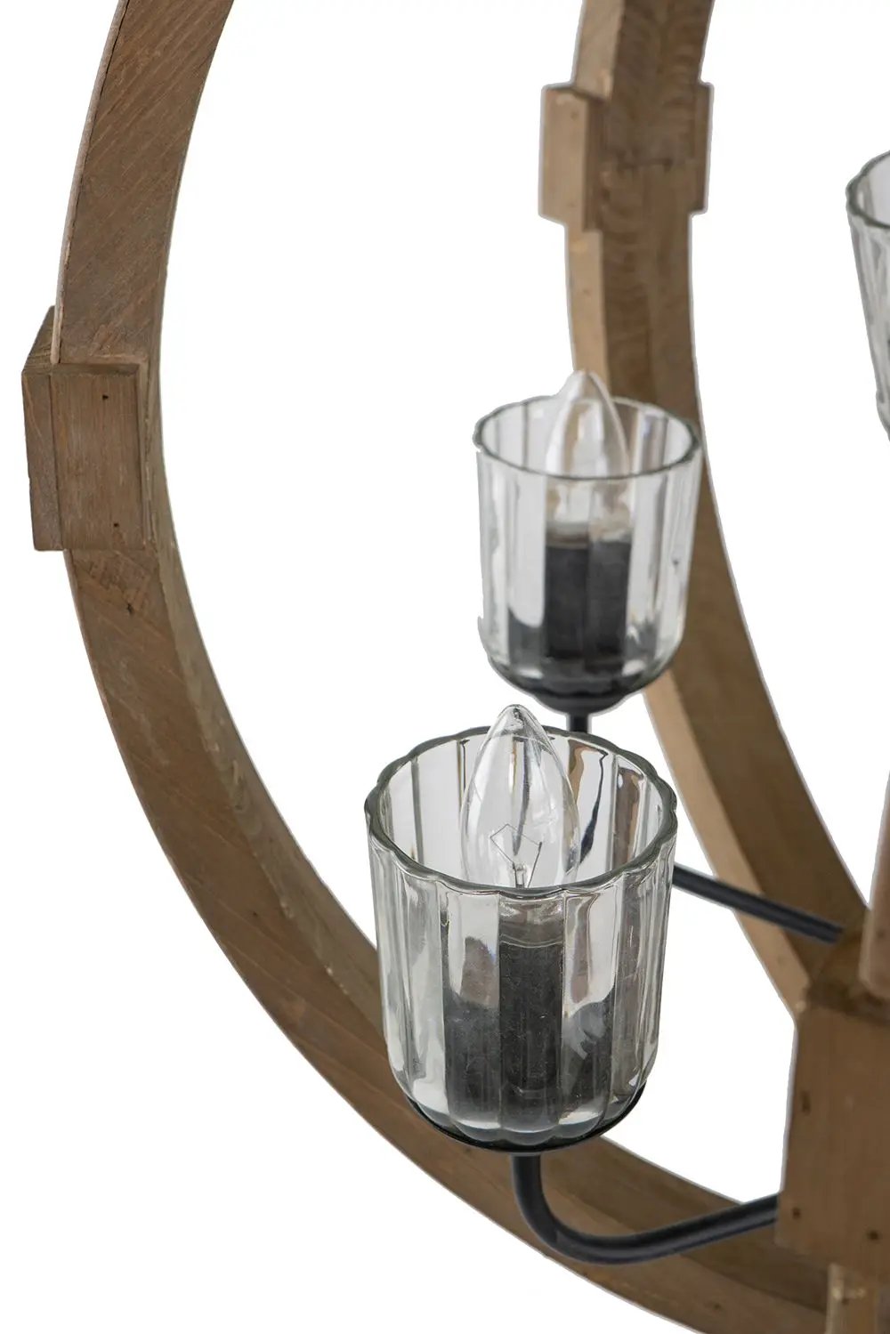 Chandelier, Hanging Light Fixture With Adjustable Chain For Kitchen, Bulb Not Included by HouseOfZazla