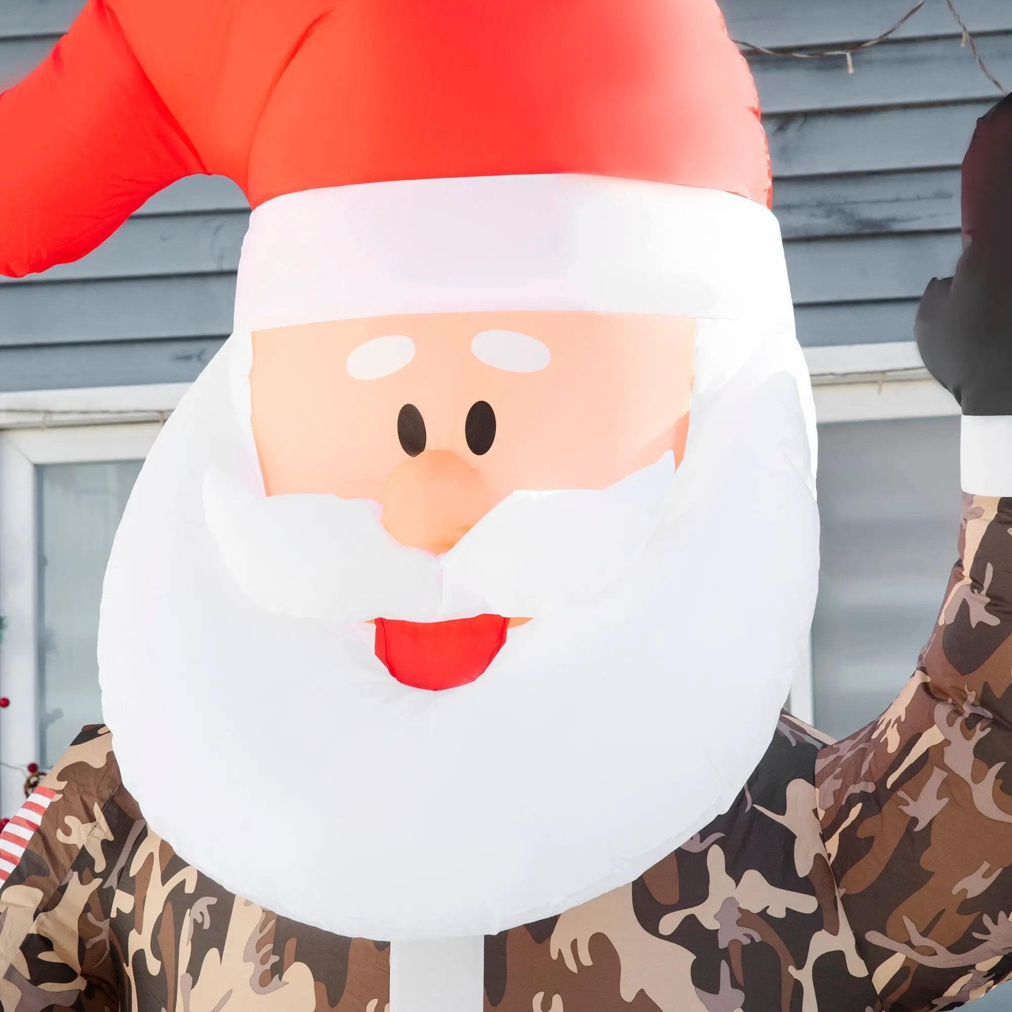 HOMCOM 8' Christmas Inflatables Outdoor Decorations by HouseOfZazla