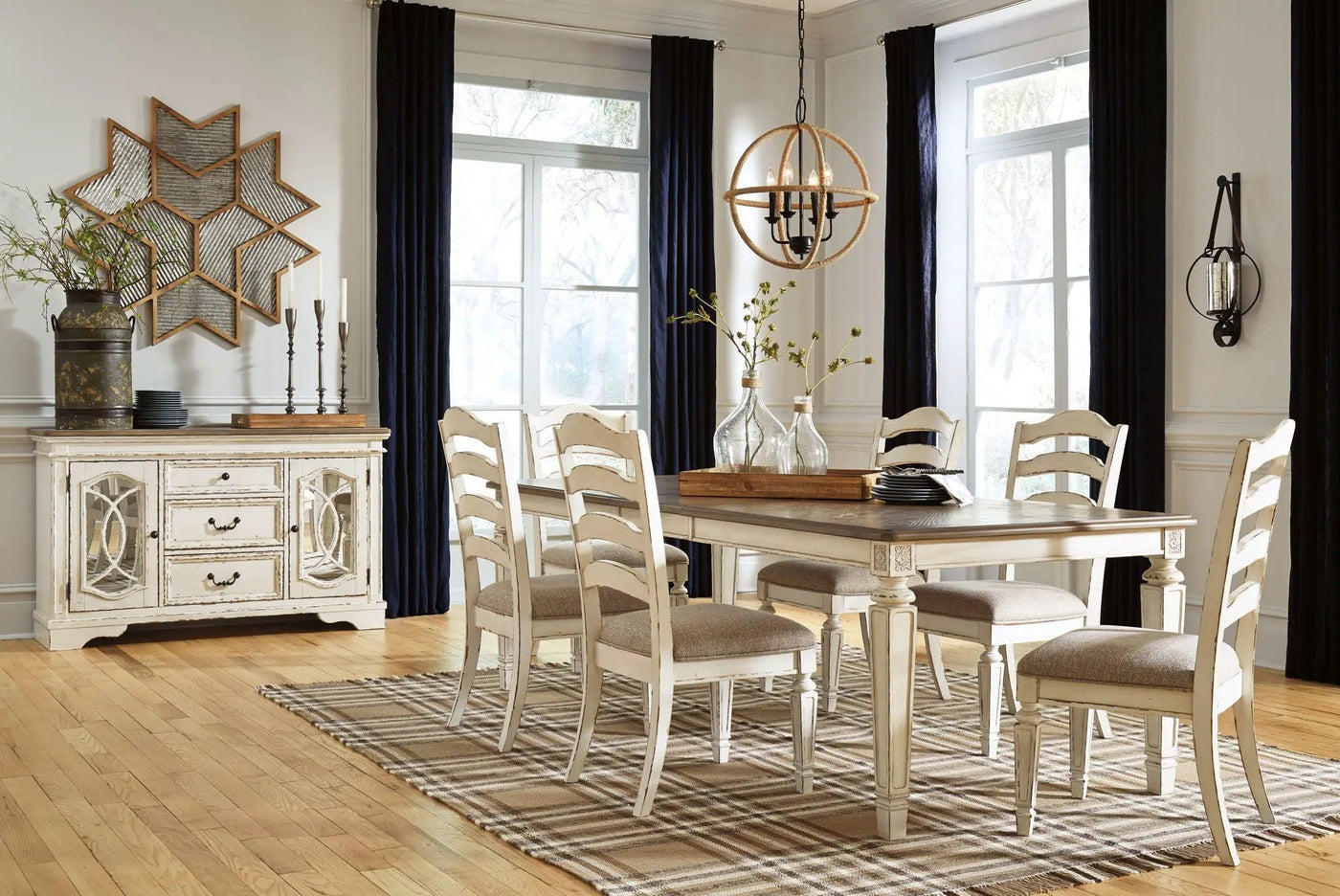 Realyn - Rectangular Dining Table Set by Unique Piece Furniture