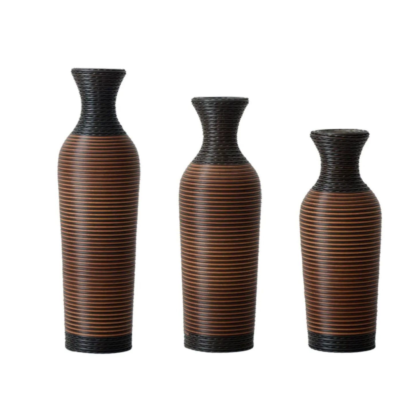 Classic And Neat Floor Vase, High Independent Flower Stand (Set of 3) by HouseOfZazla