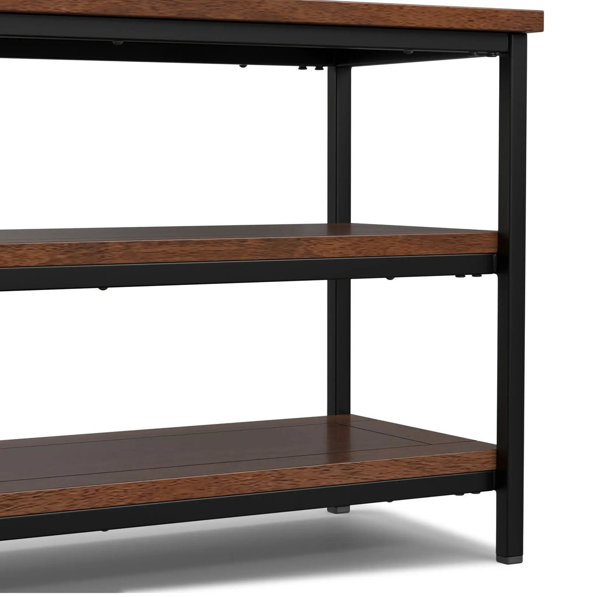Skyler - TV Media Stand - Dark Cognac Brown, photo 5 of 7