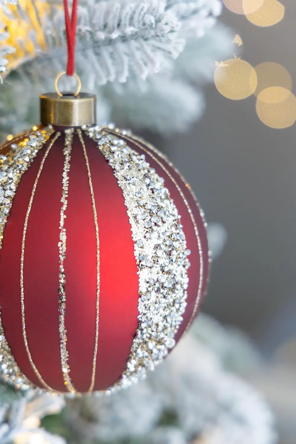 Christmas Ball Ornaments Tree Ornaments For Holiday Party Decorations by HouseOfZazla