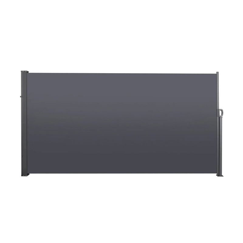 Retractable Side Screen Awning, Uv Resistant, Waterproof, Patio Privacy Screen For Garden, Balcony, Courtyard by Unique Piece Furniture