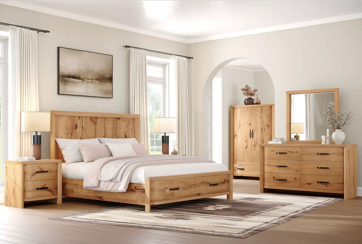 Laramie - Complete Panel Storage Bed, photo 6 of 7