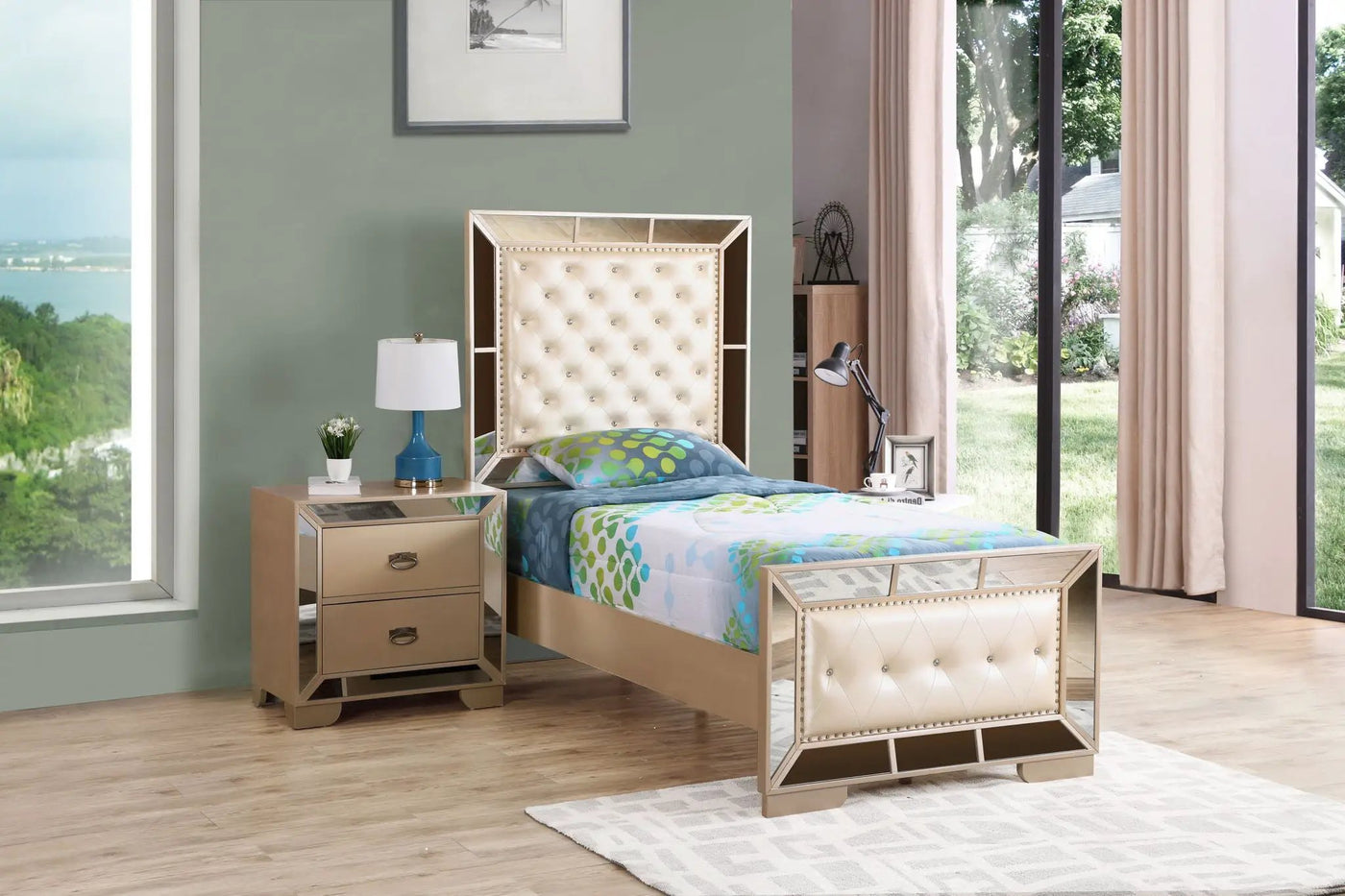 Stylish Contemporary Bed With Minimalist Design by HouseOfZazla