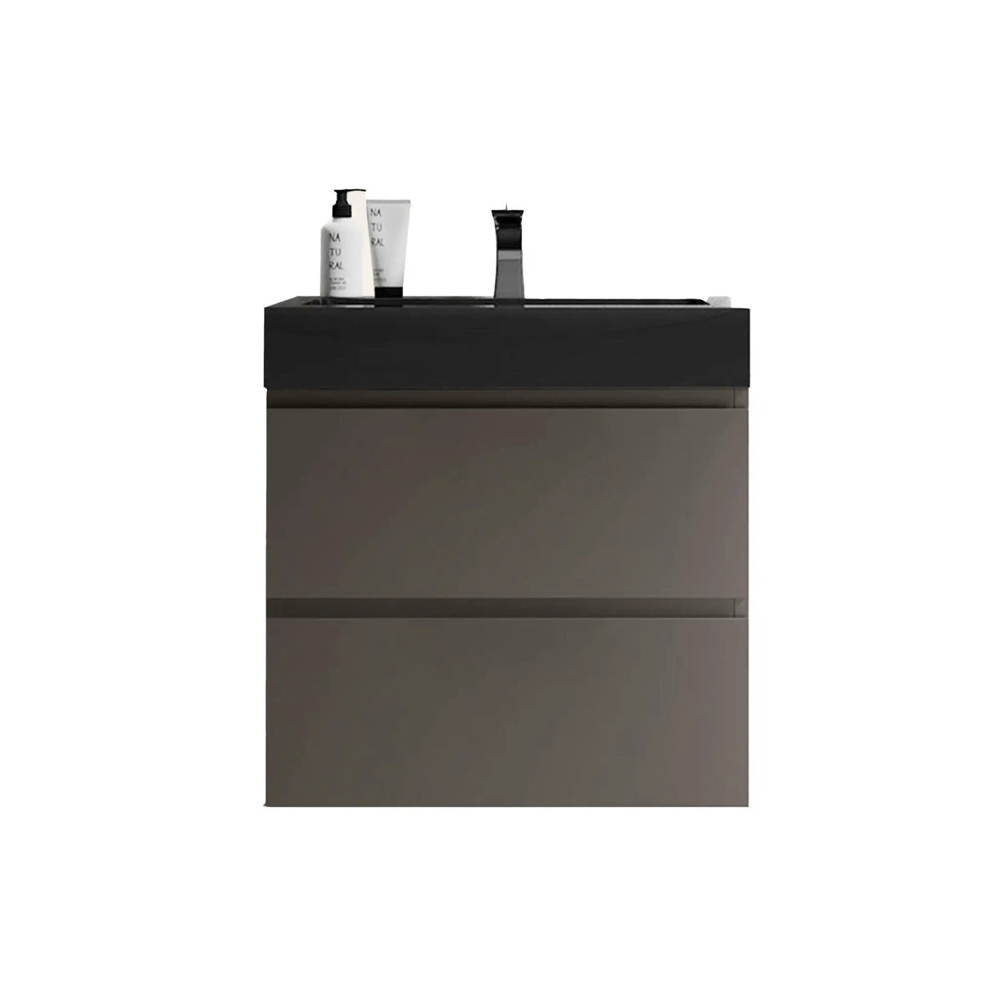 Alice - Bathroom Vanity With Sink, Large Storage Wall Mounted Floating Bathroom Vanity For Modern Bathroom, One-Piece Sink Basin Without Drain And Faucet by HouseOfZazla