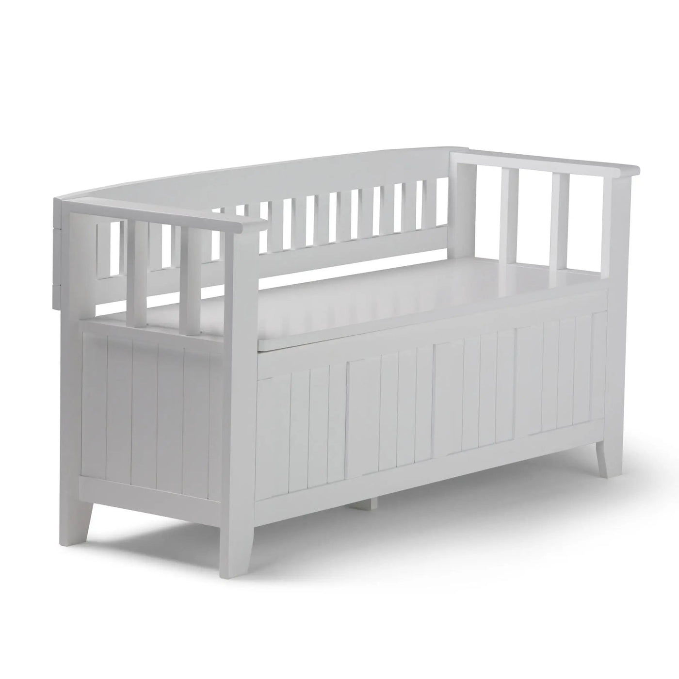 Acadian - Entryway Storage Bench, Handcrafted by HouseOfZazla