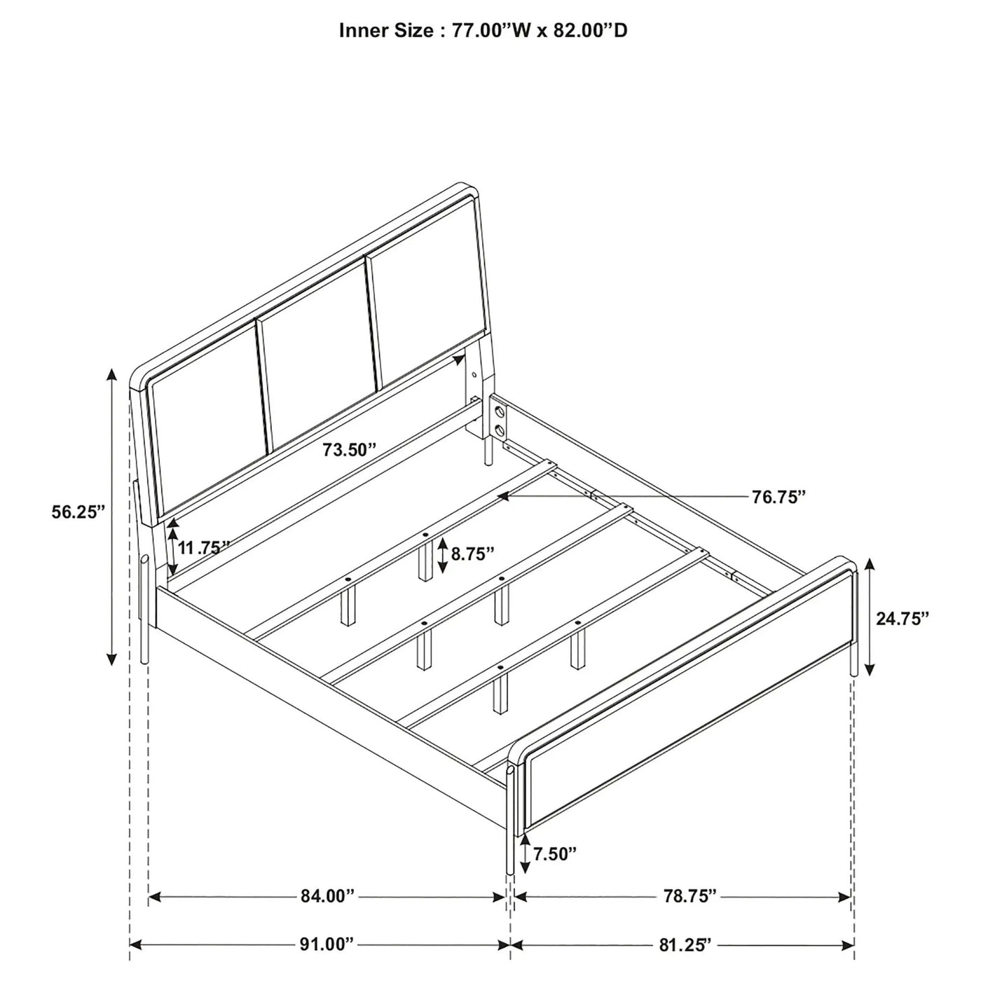Anser - Panel Bed by HouseOfZazla