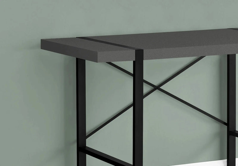 Computer Desk For Home Office, Laptop, Modern Convenient Design - Gray by HouseOfZazla