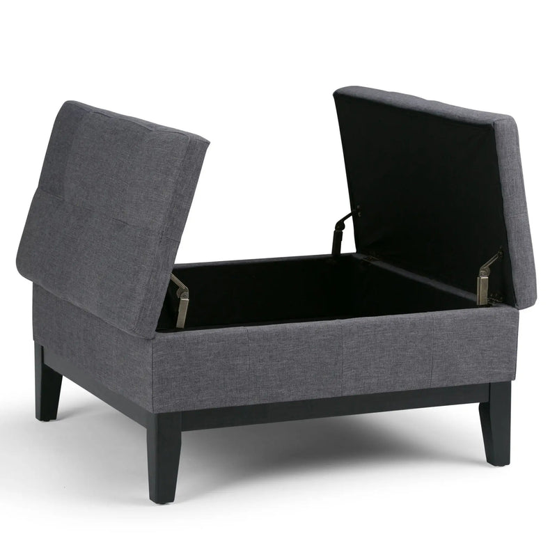 Dover - Multifunctional Lift Top Coffee Table Storage Ottoman by Unique Piece Furniture