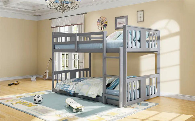 Solid Construction Bunk Bed & Ladder by HouseOfZazla