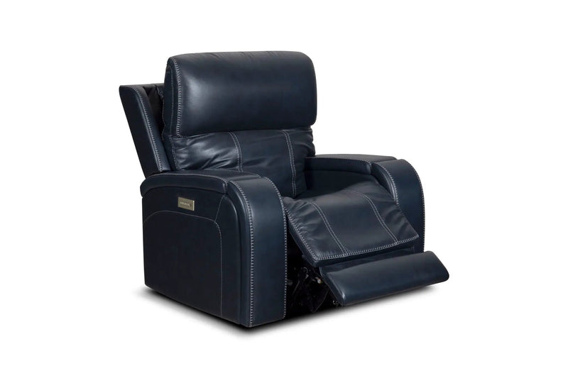 Glenwood - Recliner With Power And Power Headrest And Lumbar (Layflat) by Unique Piece Furniture
