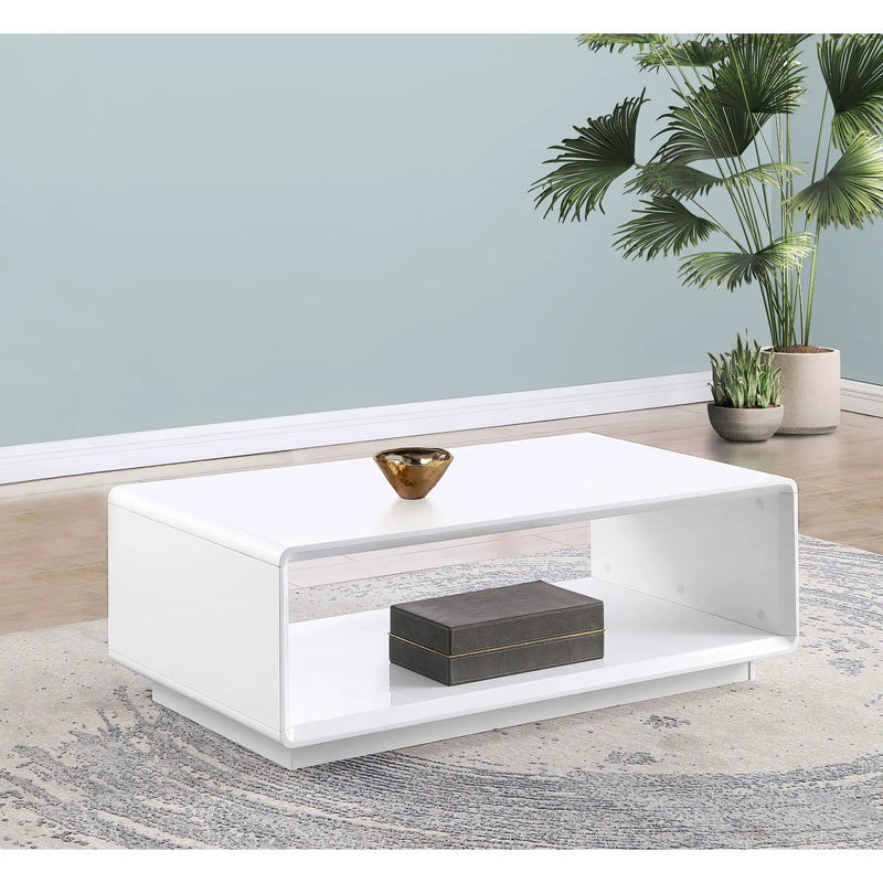 Fletcher - Table With Open Shelf by HouseOfZazla