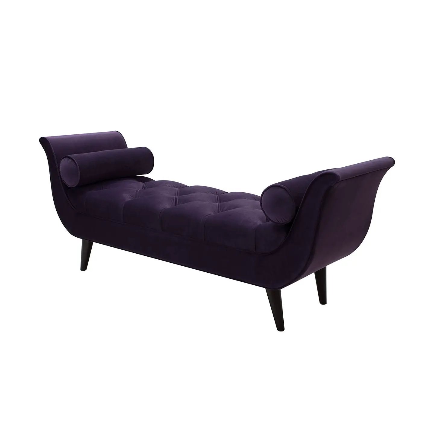 Alma - Tufted Flared Arm Entryway Bench by HouseOfZazla