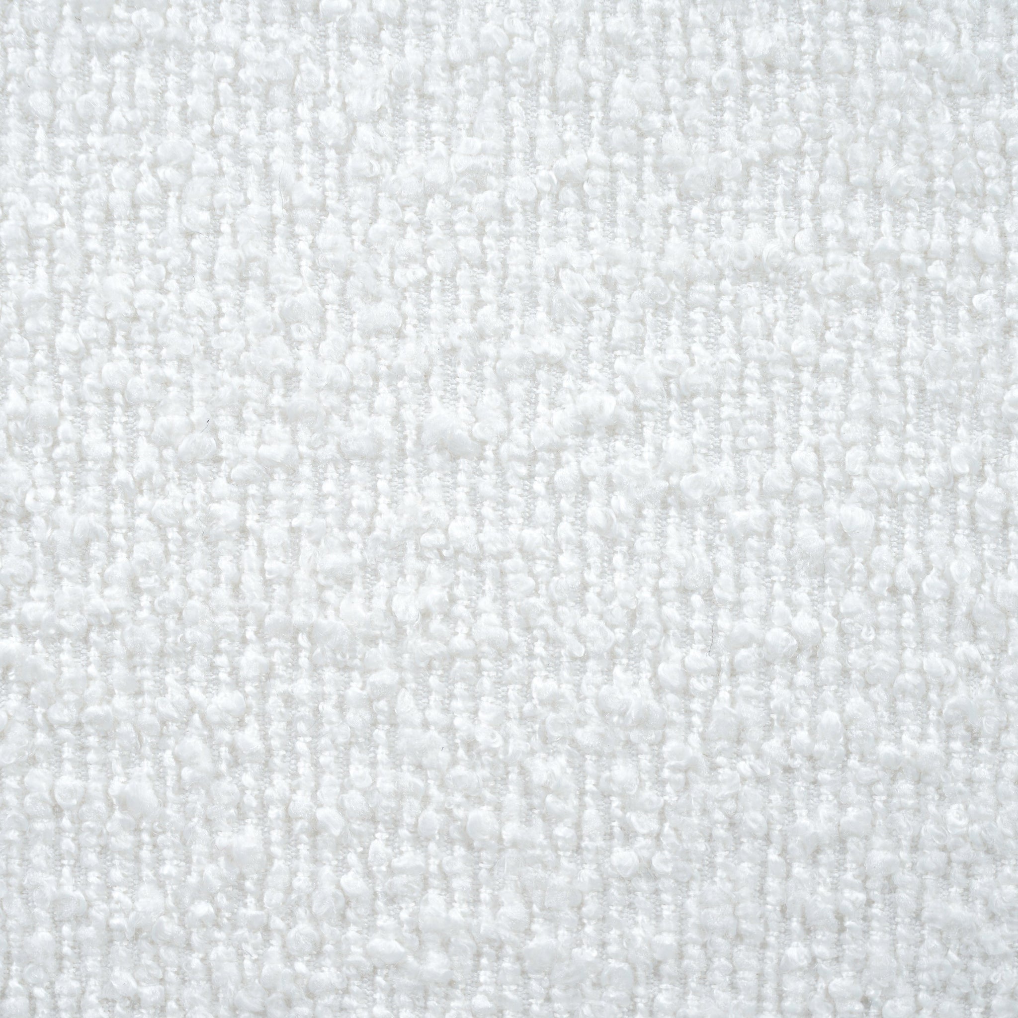 Cream-Colored Boucle Upholstered Bed with Rubber Wood Foot, King by HouseOfZazla