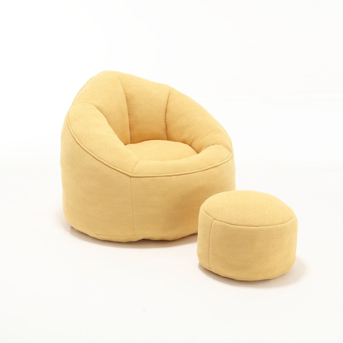 High Pressure Foam Bean Bag Sofa Chair with Footrest – Multiple Colors, photo 4 of 24