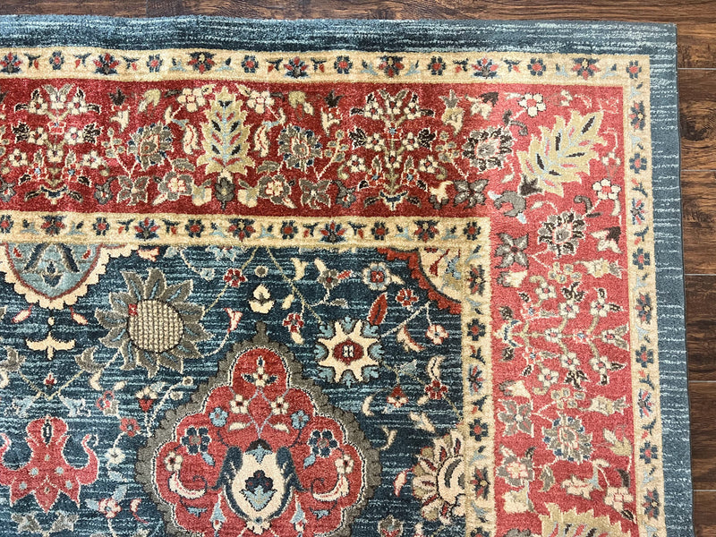 Safavieh Rug 8x11, Mahal Persian Carpet, Navy Red by Jewel Rugs