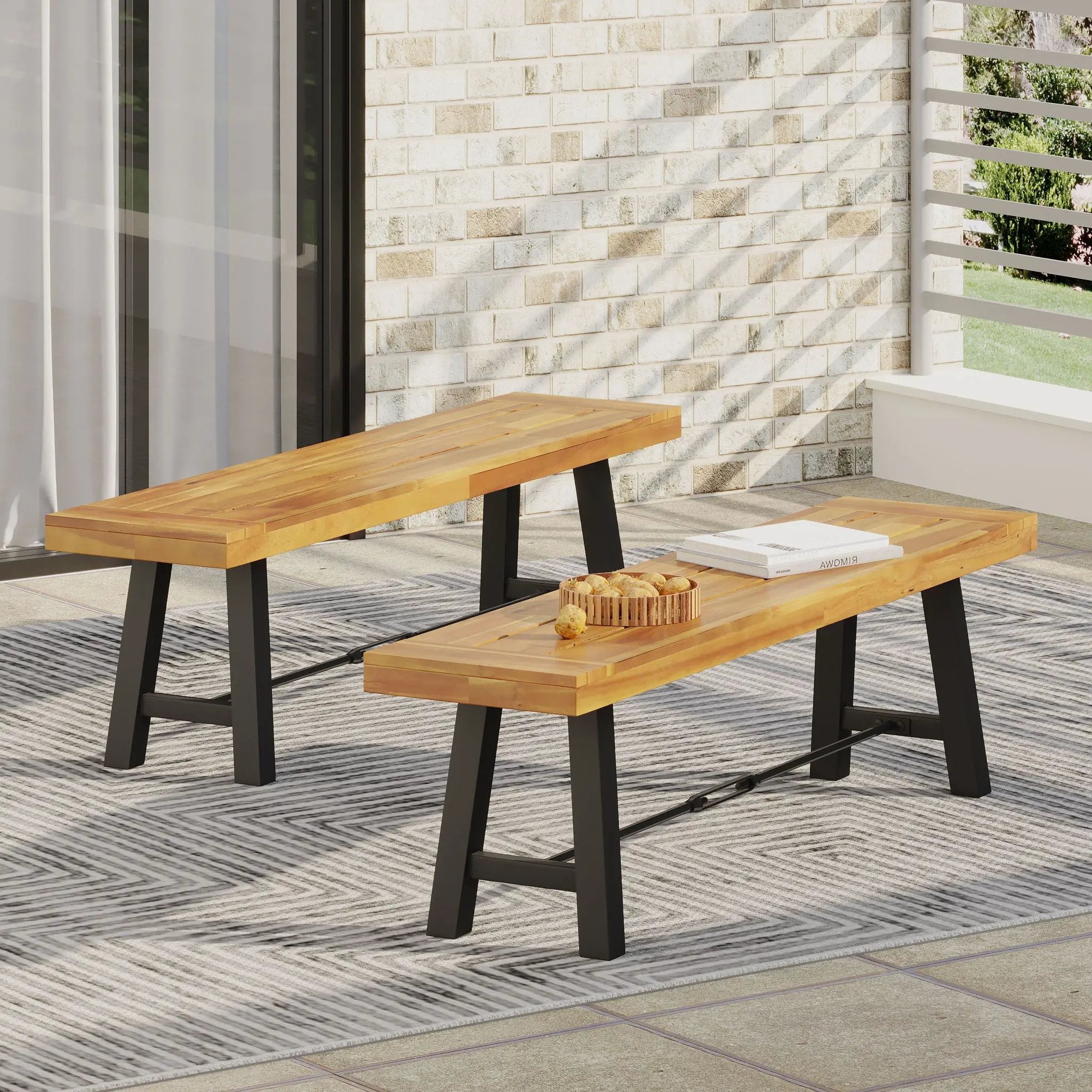 Catriona - Bench - Teak by HouseOfZazla