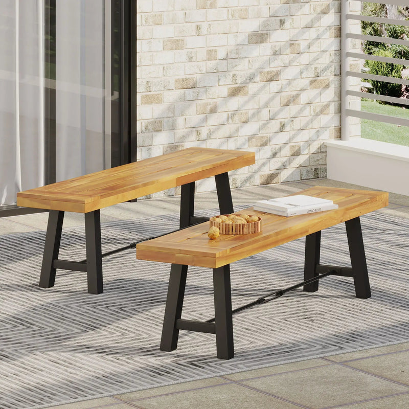 Catriona - Bench - Teak by HouseOfZazla