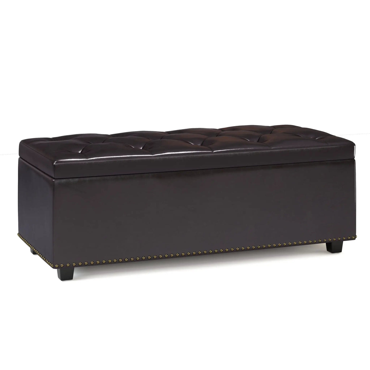 Hamilton - Upholstered Lift Top Rectangular Storage Ottoman by Unique Piece Furniture