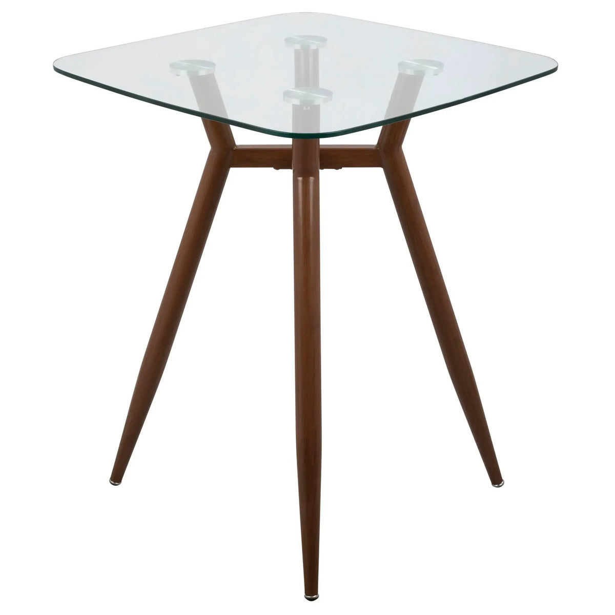 Clara - Mid Century Modern Square Table by HouseOfZazla