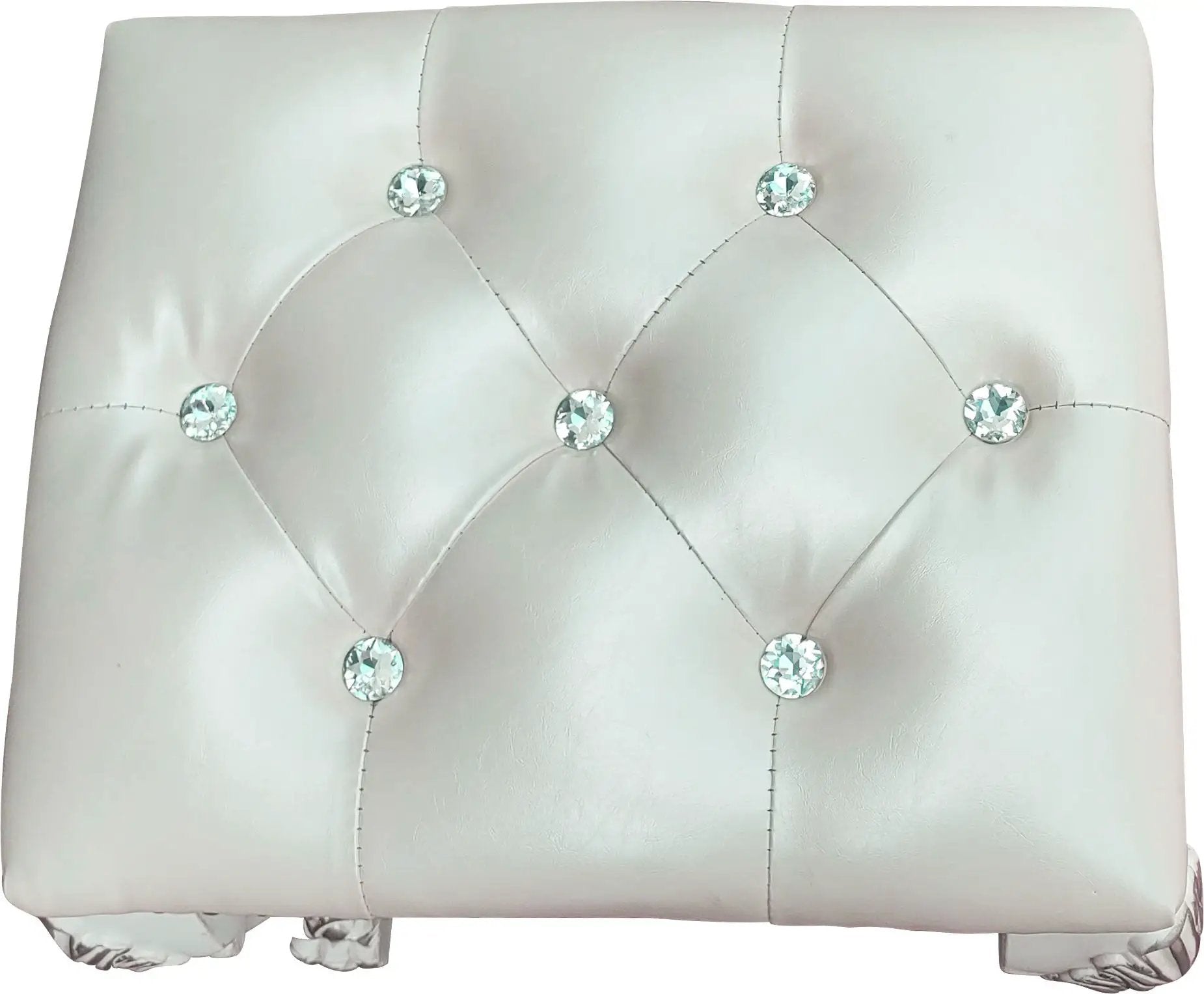 Dresden II - Vanity Stool - Bone White by HouseOfZazla