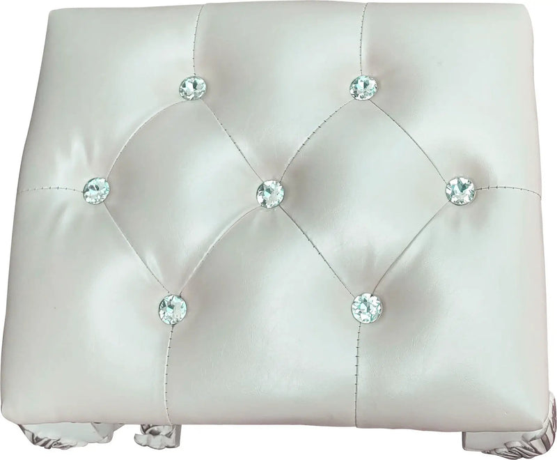 Dresden II - Vanity Stool - Bone White by HouseOfZazla