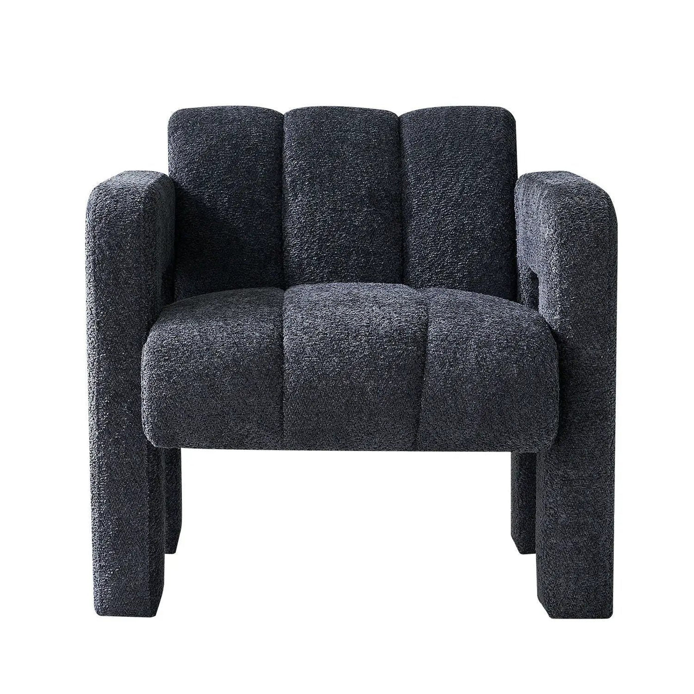 31.10" Boucle Upholstered Accent Chair by HouseOfZazla